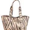 Maxi Shopper Brown Stripes Deluxe