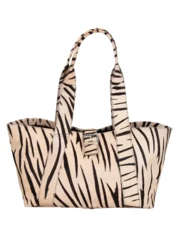 Maxi Shopper Brown Stripes Deluxe