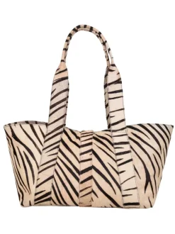 Maxi Shopper Brown Stripes Deluxe
