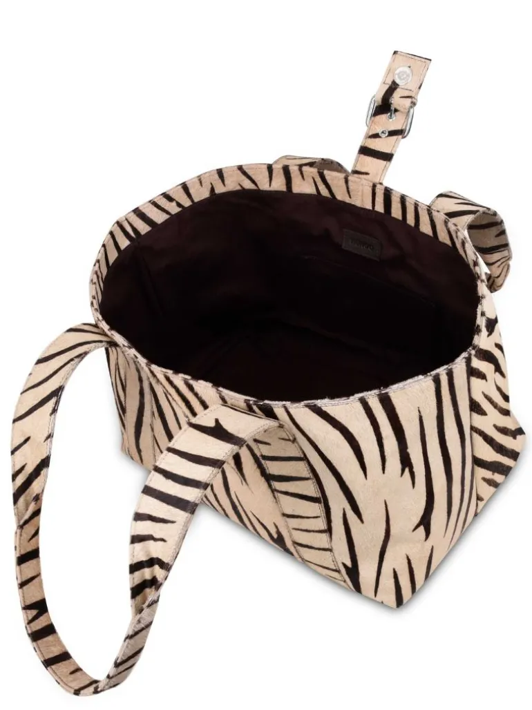 Maxi Shopper Brown Stripes Deluxe