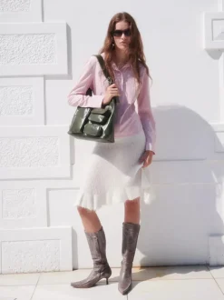 Nora crossbody pine forest
