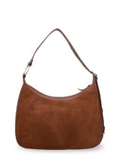 Oda crossbody suede brown