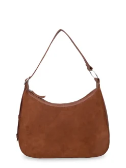 Oda crossbody suede brown