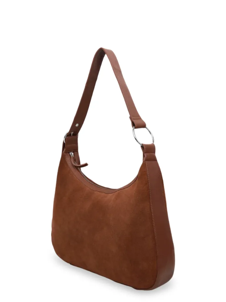 Oda crossbody suede brown