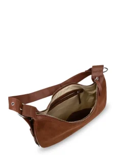 Oda crossbody suede brown