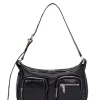 Outpocket Hobo black glossy plain