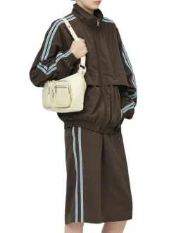 Outpocket Hobo blond wood glossy plain
