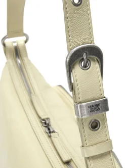 Outpocket Hobo blond wood glossy plain