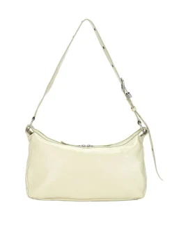 Outpocket Hobo blond wood glossy plain