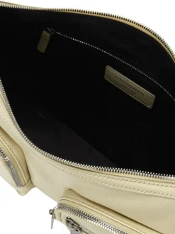 Outpocket Hobo blond wood glossy plain