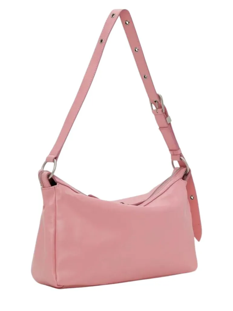 Outpocket Hobo candy pink glossy plain
