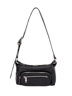 Outpocket Hobo Mini black glossy plain