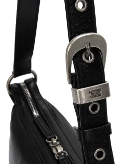 Outpocket Hobo Mini black glossy plain