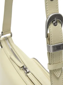 Outpocket Hobo Mini blond wood glossy plain