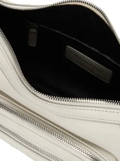 Outpocket Hobo Mini cream glossy plain