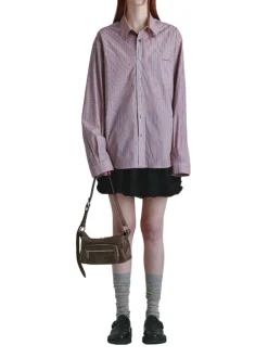 Outpocket Hobo Mini washed brown pull-up