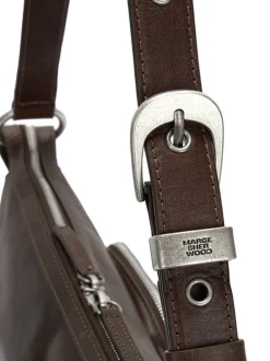Outpocket Hobo washed brown pull-up