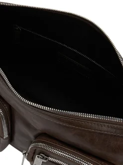 Outpocket Hobo washed brown pull-up