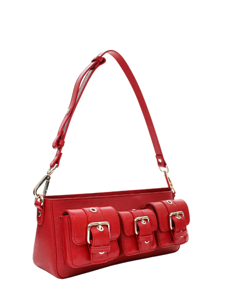 Penny florence bright red w.gold