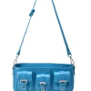 Penny wrinkle bright blue