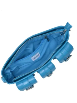Penny wrinkle bright blue
