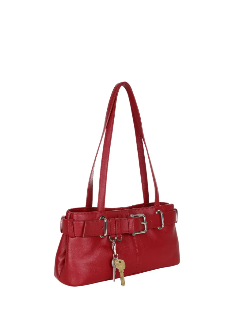 Shoulder Brocle Mini plum red