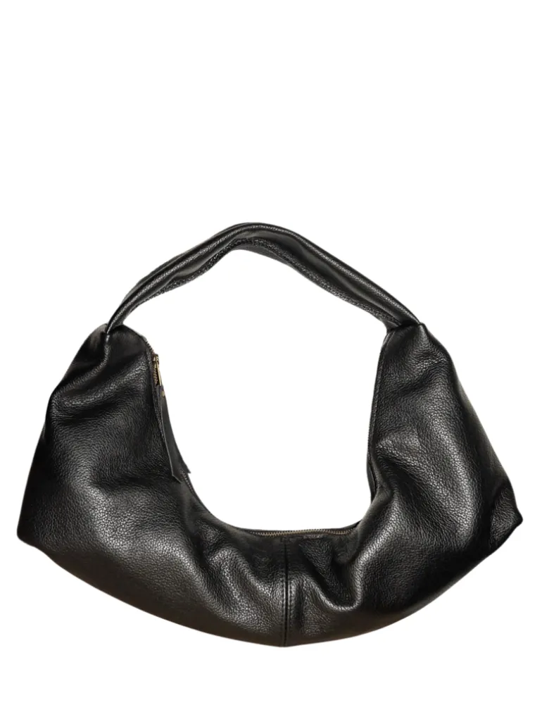 Slouchy Shoulder Bag black
