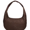 Small Gabi braided mountain dark brown