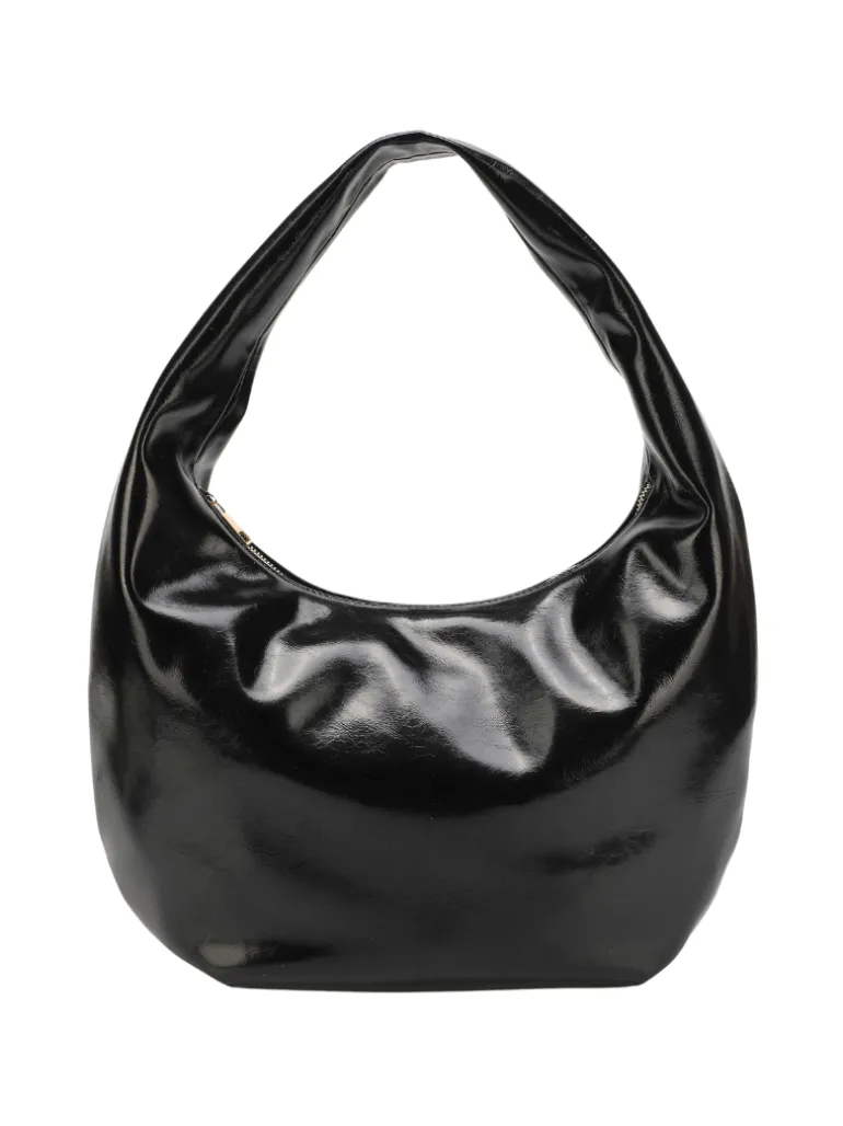 Small Gabi wrinkle black