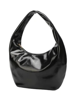 Small Gabi wrinkle black
