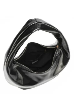 Small Gabi wrinkle black