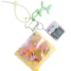 Snacks for the road yellow charm