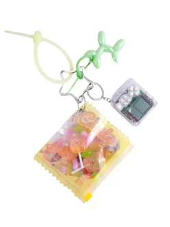 Snacks for the road yellow charm