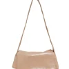 Triangle Messenger Bag crushed patent sand