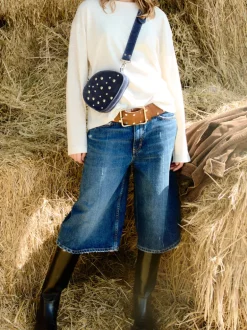 Trotter azul boho + asa lisa